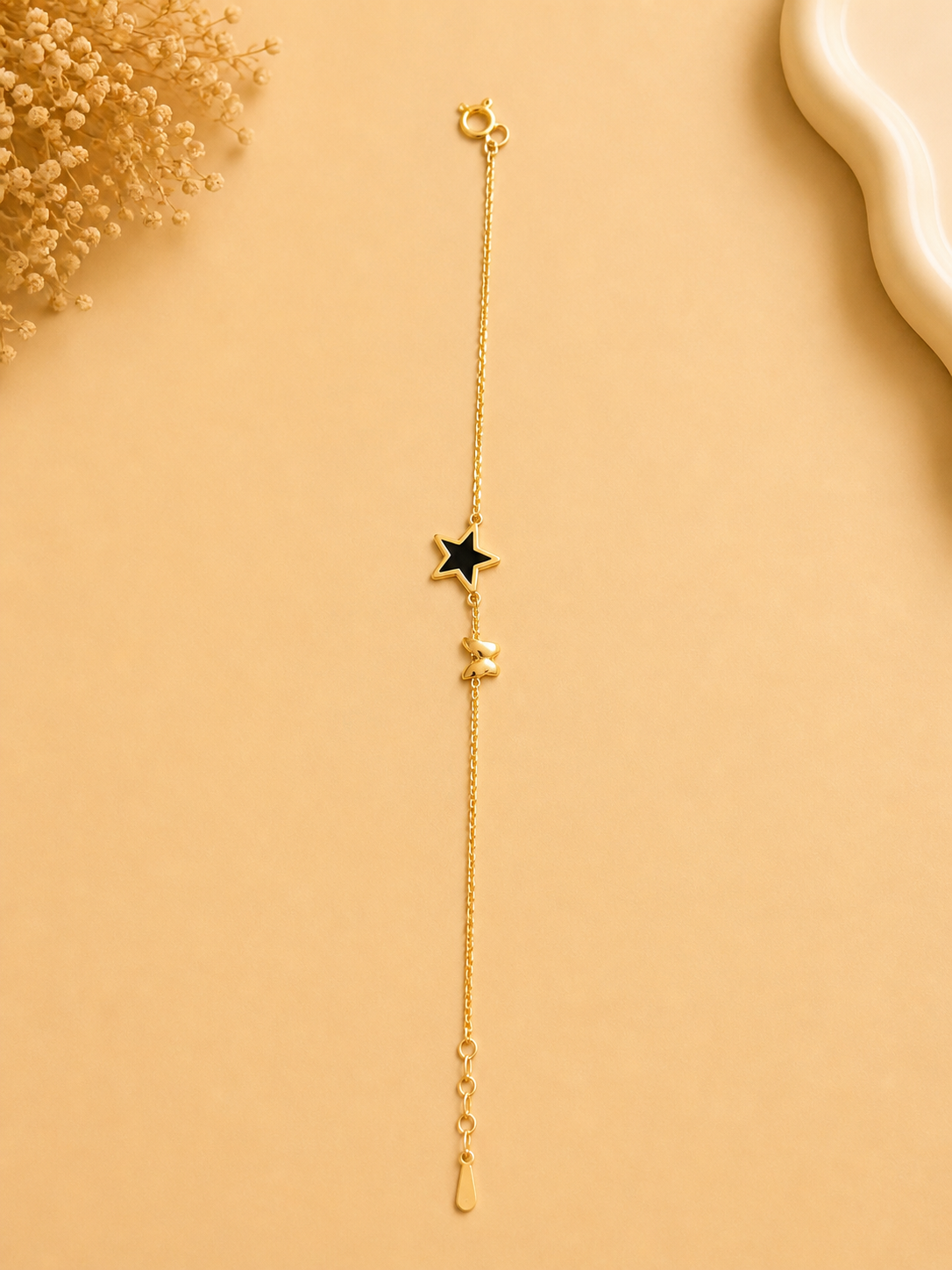 Black Star Charm Bracelet(BR3)