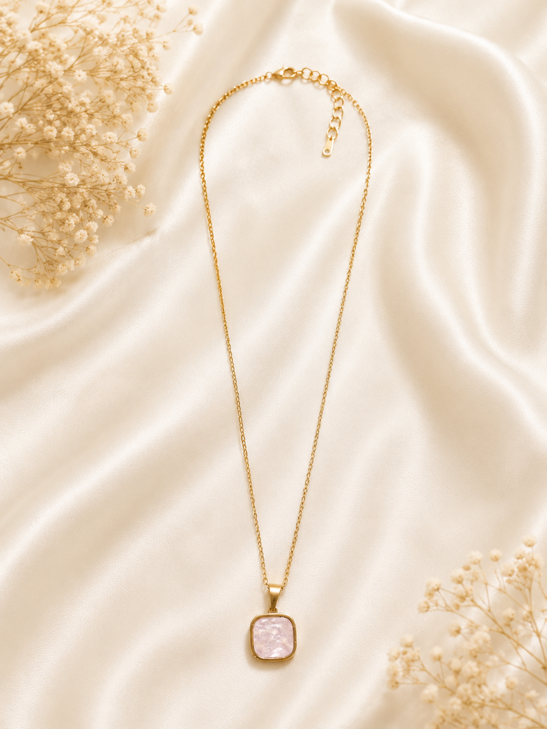 Stone Pendant Necklace
