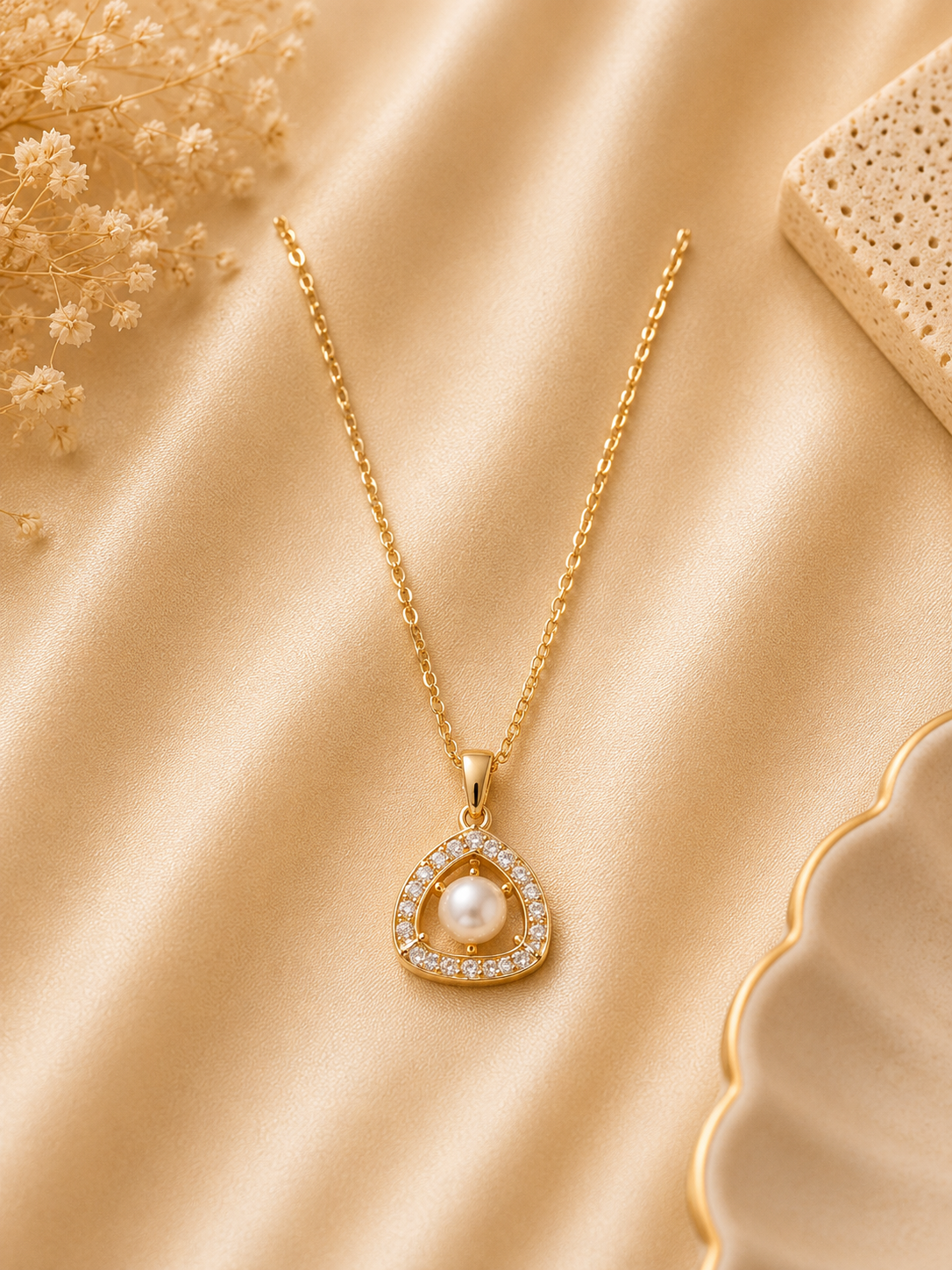 Pearl Elegance Pendant Necklace