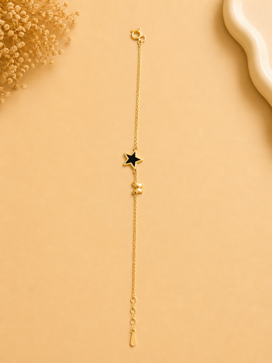 Black Star Charm Bracelet(BR3)