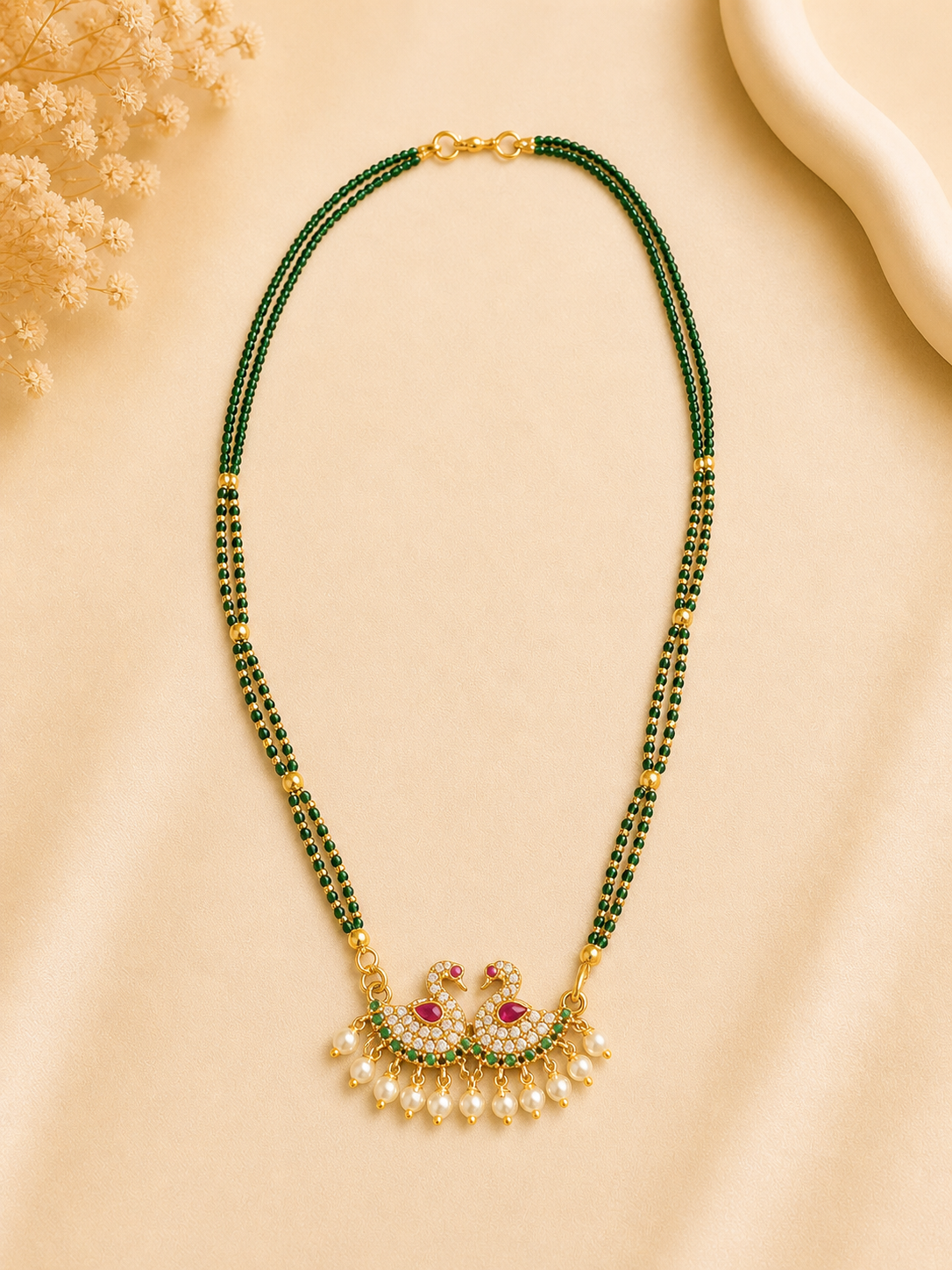 Black Swan Pearl Necklace