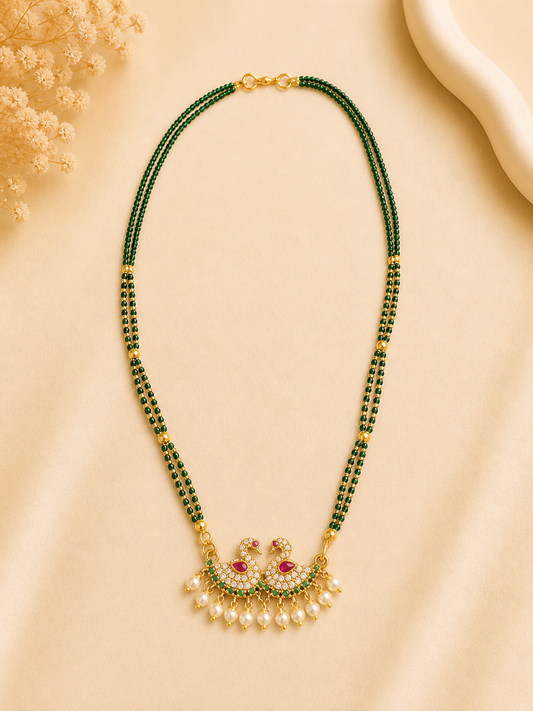 Black Swan Pearl Necklace