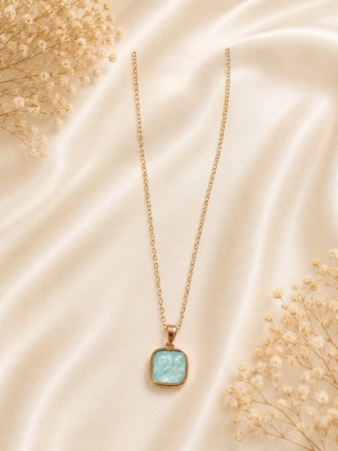 Stone Pendant Necklace
