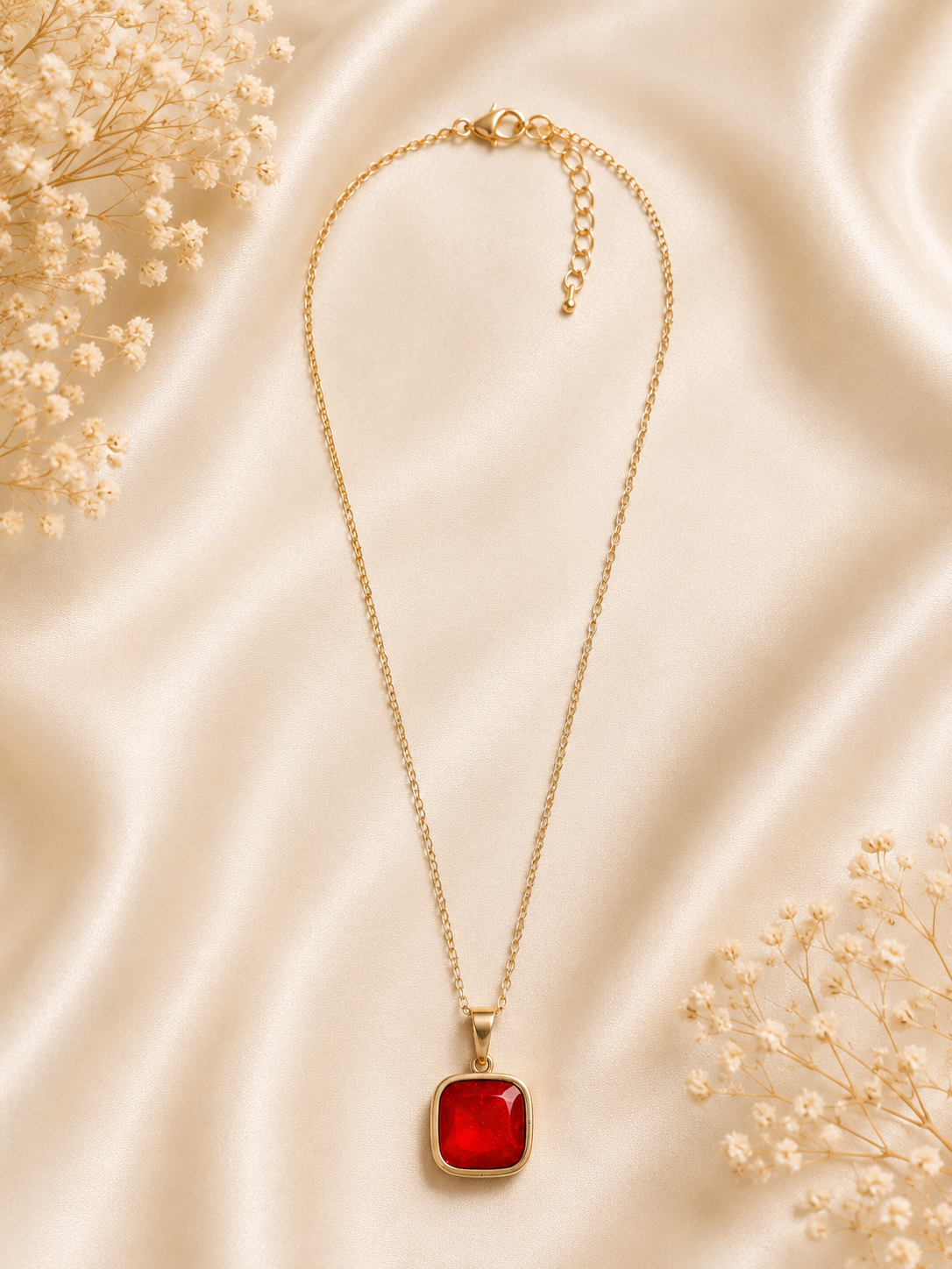 Stone Pendant Necklace