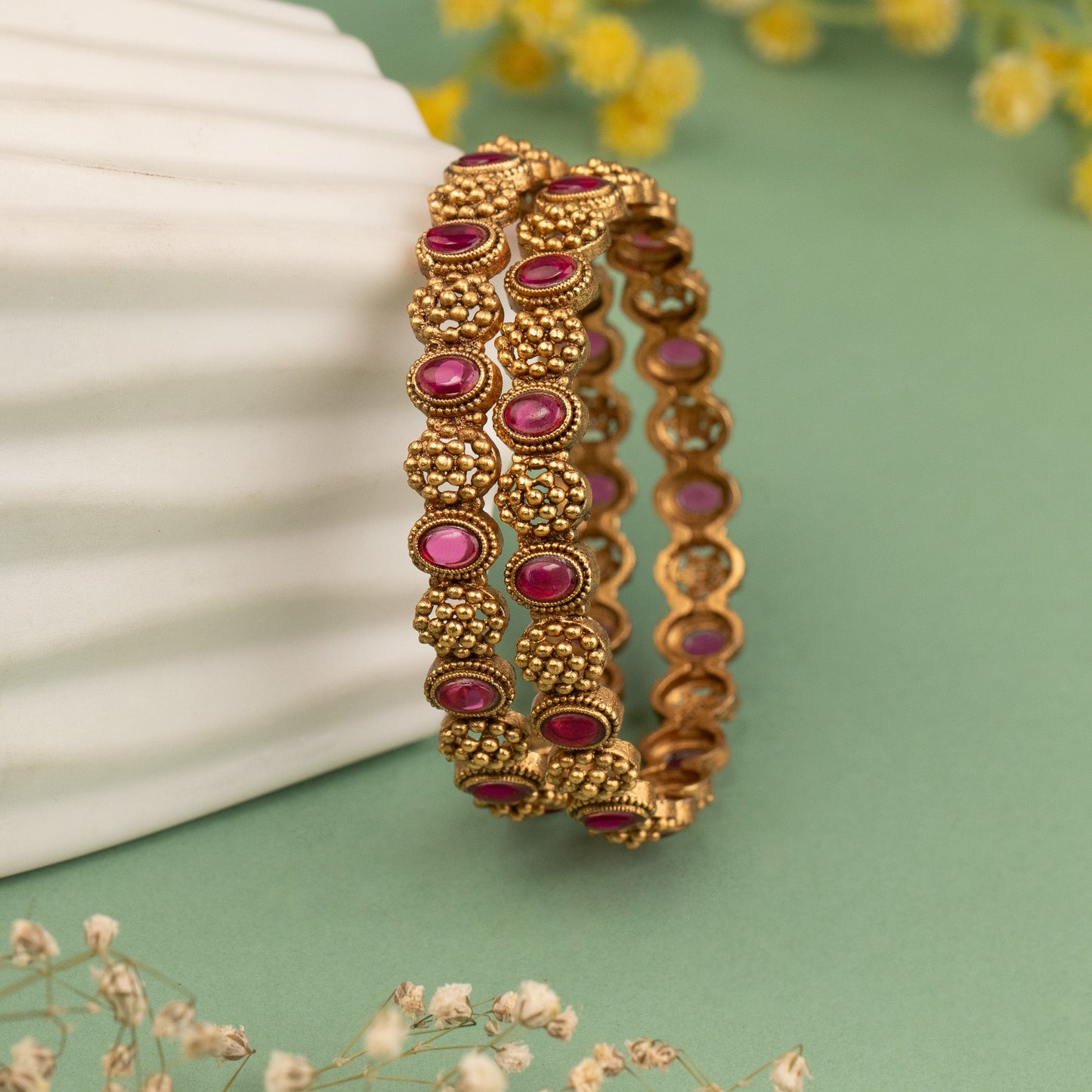 Antique Bangle B129 (2 Piece)